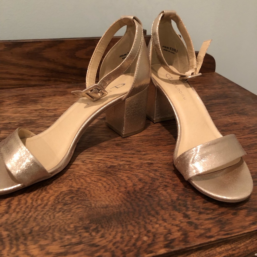 Chinese Laundry Champagne Heels